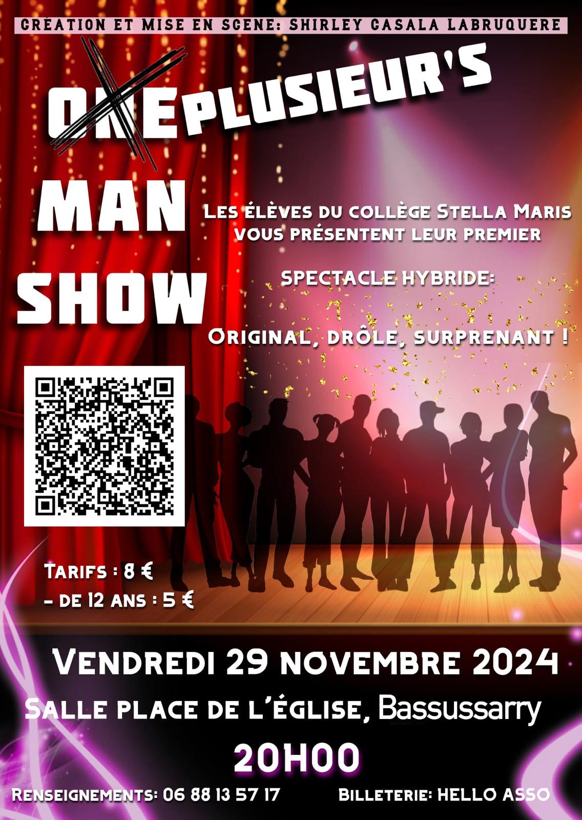 PLUSIEUR'S MAN SHOW NOV 2024